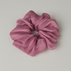 Pastel Organza Scrunchie Set – Pack of 12 Multicolor (Large)
