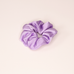 Satin Pastel Scrunchie Set – Pack of 6