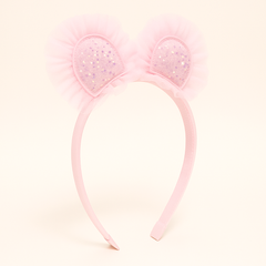 Sparkle Bunny Ears Headbands – 3 -pack Medium Size for Kids