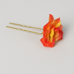 Multicolor Rose Juda Pin Set – Pack of 12