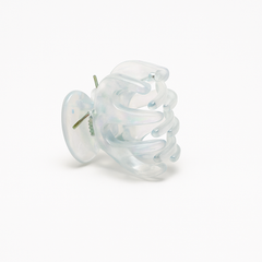 Clear Jelly Dome Mini Claw Clip Set – Pack of 15