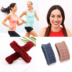 20-Pack Thick Multicolor Hair Elastics for Women & Girls – Non-Slip, Durable Hair Ties