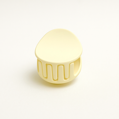 Matte Round Claw Clips – Pastel Elegance Series (Medium, 6-Pack)