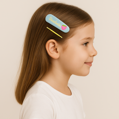 Pack of 20 Kids Cartoon and Pastel Bobby Hair Clips