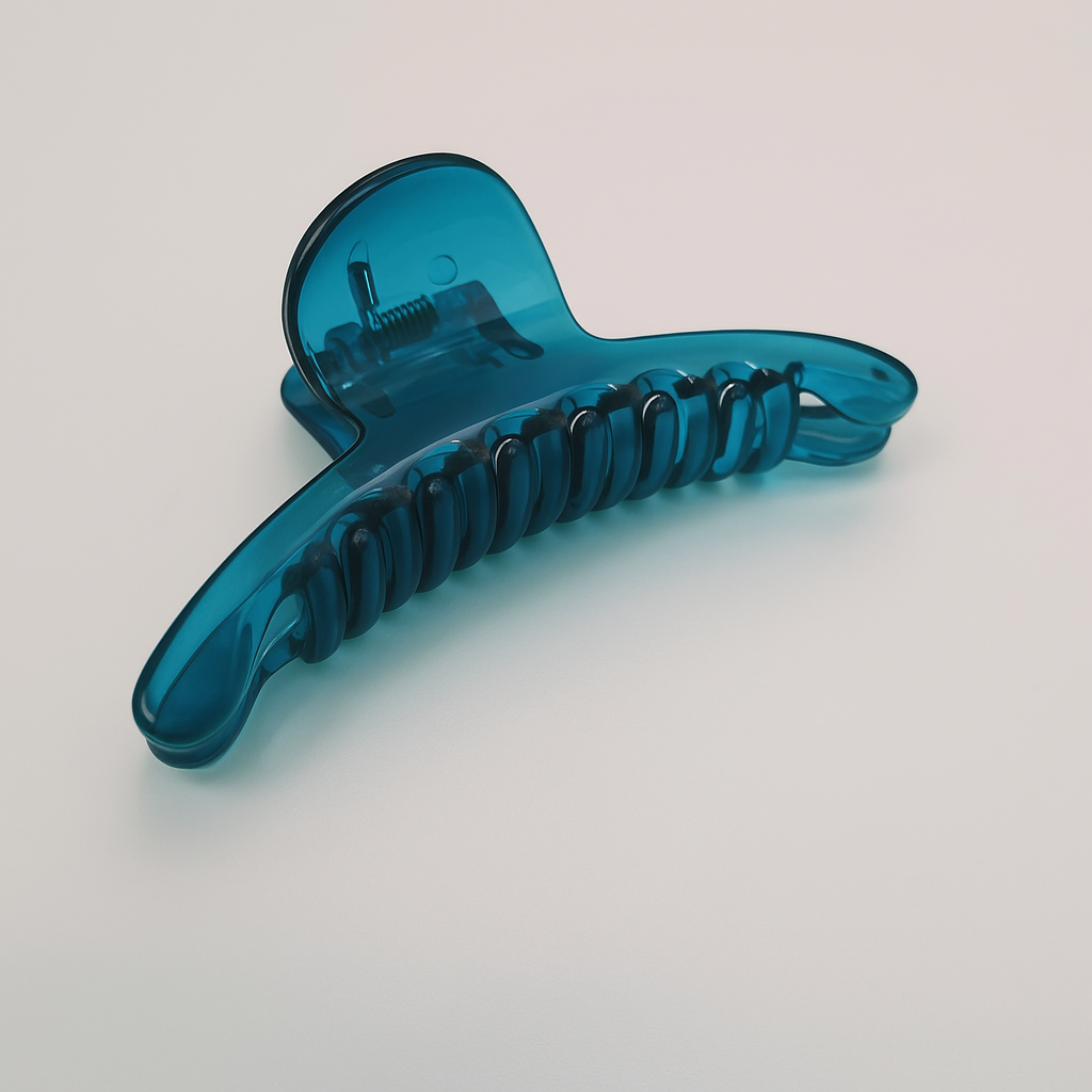 Translucent Color Claw Clips – Bright Everyday Essentials (Medium, 6-Pack)